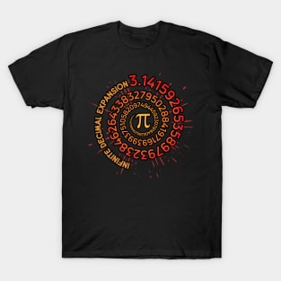 3.14 Happy Pi Day -  Infinite Decimal Expansion T-Shirt